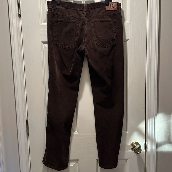 Ralph Lauren ladies brown corduroy pants Size 12 - Picture 3 of 5